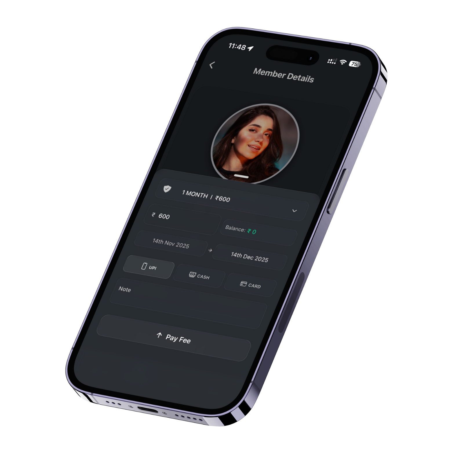 Quick Payment Recording