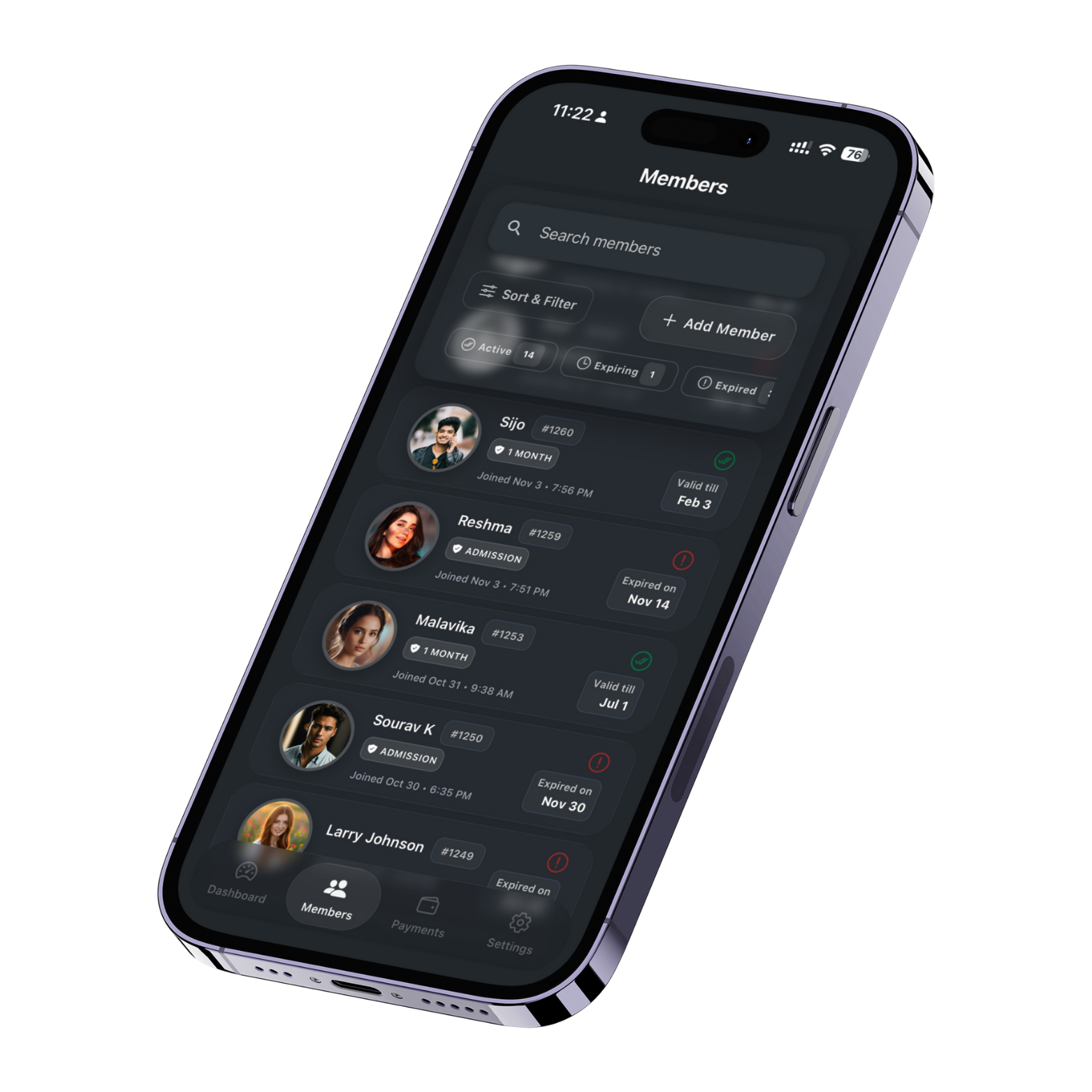 All Members in One Place