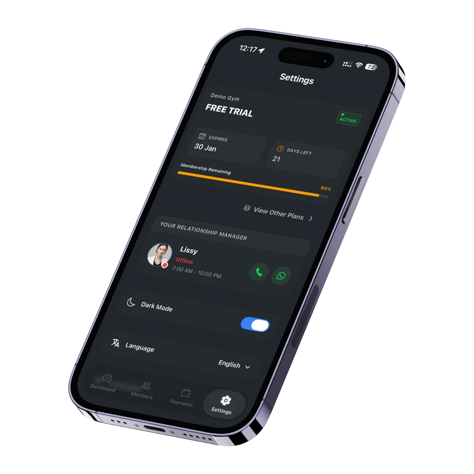 Dedicated Relationship Manager